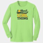 Youth Long Sleeve Core Cotton Tee Thumbnail