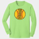 Youth Long Sleeve Core Cotton Tee Thumbnail
