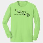 Youth Long Sleeve Core Cotton Tee Thumbnail