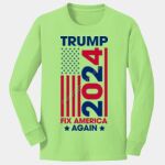 Youth Long Sleeve Core Cotton Tee Thumbnail