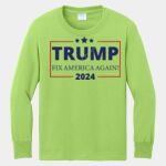 Youth Long Sleeve Core Cotton Tee Thumbnail