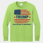 Youth Long Sleeve Core Cotton Tee Thumbnail