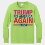 Youth Long Sleeve Core Cotton Tee Thumbnail