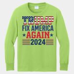 Youth Long Sleeve Core Cotton Tee Thumbnail