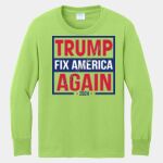 Youth Long Sleeve Core Cotton Tee Thumbnail