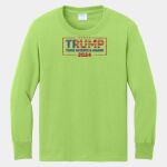 Youth Long Sleeve Core Cotton Tee Thumbnail