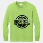 Youth Long Sleeve Core Cotton Tee Thumbnail