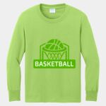 Youth Long Sleeve Core Cotton Tee Thumbnail