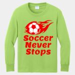Youth Long Sleeve Core Cotton Tee Thumbnail