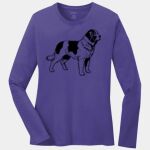 Ladies Long Sleeve Core Cotton Tee Thumbnail