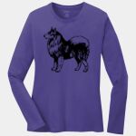 Ladies Long Sleeve Core Cotton Tee Thumbnail