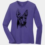 Ladies Long Sleeve Core Cotton Tee Thumbnail