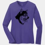 Ladies Long Sleeve Core Cotton Tee Thumbnail