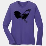 Ladies Long Sleeve Core Cotton Tee Thumbnail