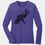 Ladies Long Sleeve Core Cotton Tee Thumbnail