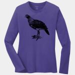 Ladies Long Sleeve Core Cotton Tee Thumbnail