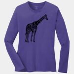 Ladies Long Sleeve Core Cotton Tee Thumbnail