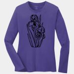 Ladies Long Sleeve Core Cotton Tee Thumbnail