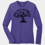 Ladies Long Sleeve Core Cotton Tee Thumbnail