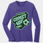 Ladies Long Sleeve Core Cotton Tee Thumbnail