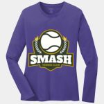 Ladies Long Sleeve Core Cotton Tee Thumbnail