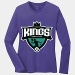 Ladies Long Sleeve Core Cotton Tee Thumbnail