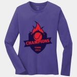 Ladies Long Sleeve Core Cotton Tee Thumbnail