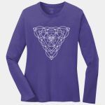Ladies Long Sleeve Core Cotton Tee Thumbnail