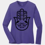 Ladies Long Sleeve Core Cotton Tee Thumbnail