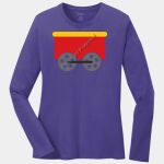 Ladies Long Sleeve Core Cotton Tee Thumbnail