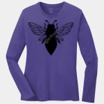 Ladies Long Sleeve Core Cotton Tee Thumbnail