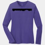 Ladies Long Sleeve Core Cotton Tee Thumbnail