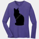 Ladies Long Sleeve Core Cotton Tee Thumbnail