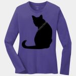 Ladies Long Sleeve Core Cotton Tee Thumbnail