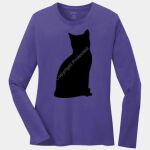 Ladies Long Sleeve Core Cotton Tee Thumbnail