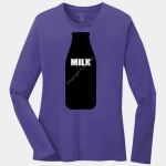 Ladies Long Sleeve Core Cotton Tee Thumbnail