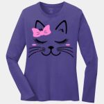 Ladies Long Sleeve Core Cotton Tee Thumbnail