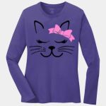 Ladies Long Sleeve Core Cotton Tee Thumbnail