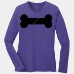Ladies Long Sleeve Core Cotton Tee Thumbnail
