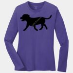 Ladies Long Sleeve Core Cotton Tee Thumbnail