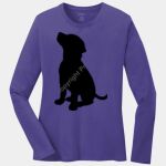 Ladies Long Sleeve Core Cotton Tee Thumbnail