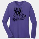 Ladies Long Sleeve Core Cotton Tee Thumbnail