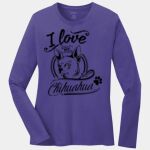 Ladies Long Sleeve Core Cotton Tee Thumbnail
