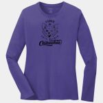 Ladies Long Sleeve Core Cotton Tee Thumbnail