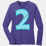 Ladies Long Sleeve Core Cotton Tee Thumbnail