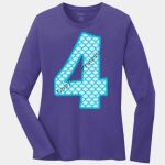 Ladies Long Sleeve Core Cotton Tee Thumbnail