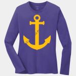 Ladies Long Sleeve Core Cotton Tee Thumbnail