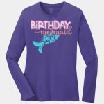 Ladies Long Sleeve Core Cotton Tee Thumbnail