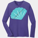 Ladies Long Sleeve Core Cotton Tee Thumbnail