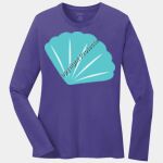 Ladies Long Sleeve Core Cotton Tee Thumbnail